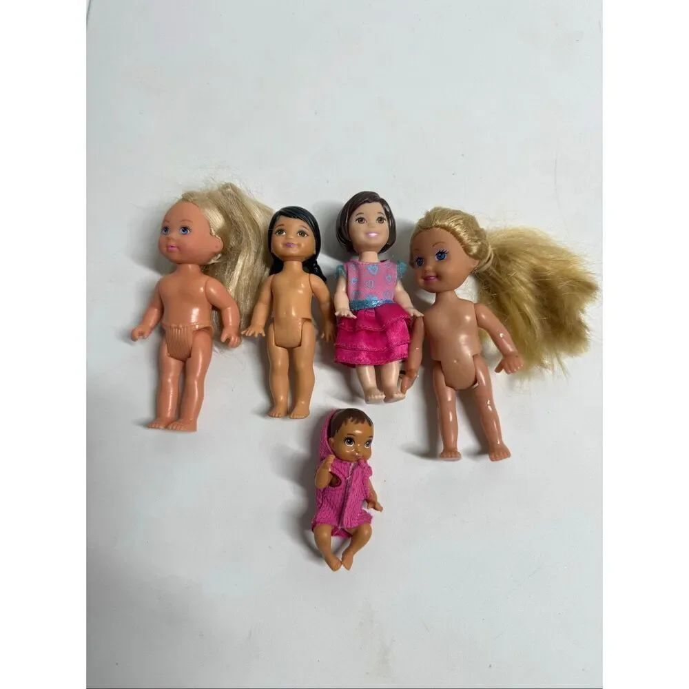 Mattel Barbie  Baby Kelly & Friends Doll Set of 5